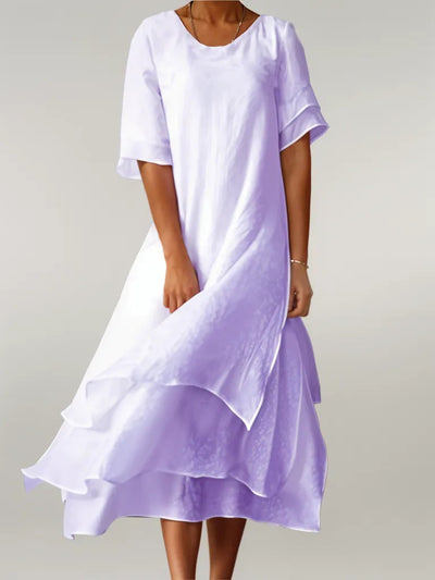 Peyton™ - Elegant Long Cotton Dress