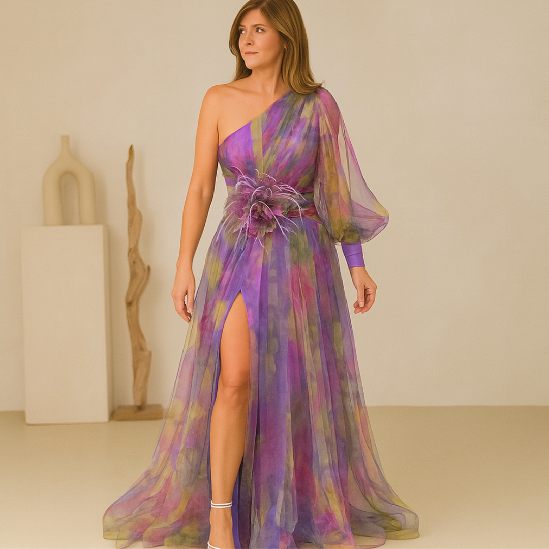 Amelia | Elegant Split Dress