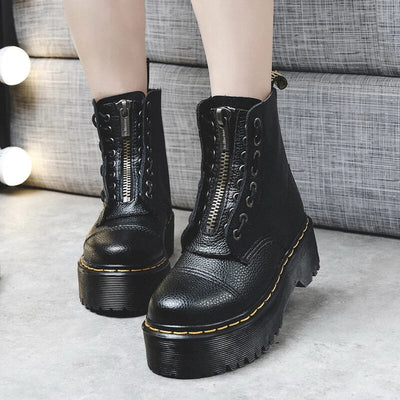 Daisy | Elegant Zip-Up Boots