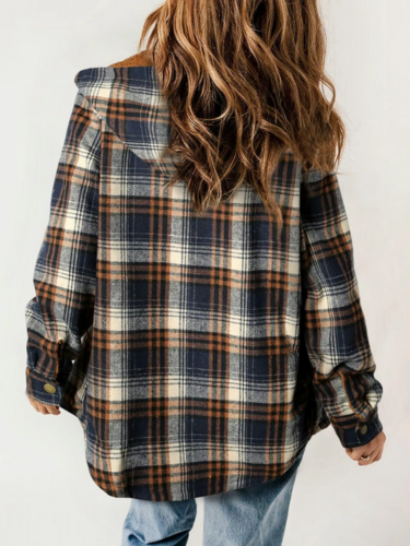 Elvessa | Plaid Flanel Jacket