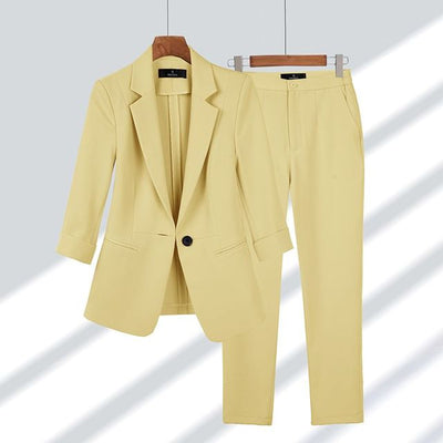 Viktoriya - Two-Piece Blazer and Pant Set