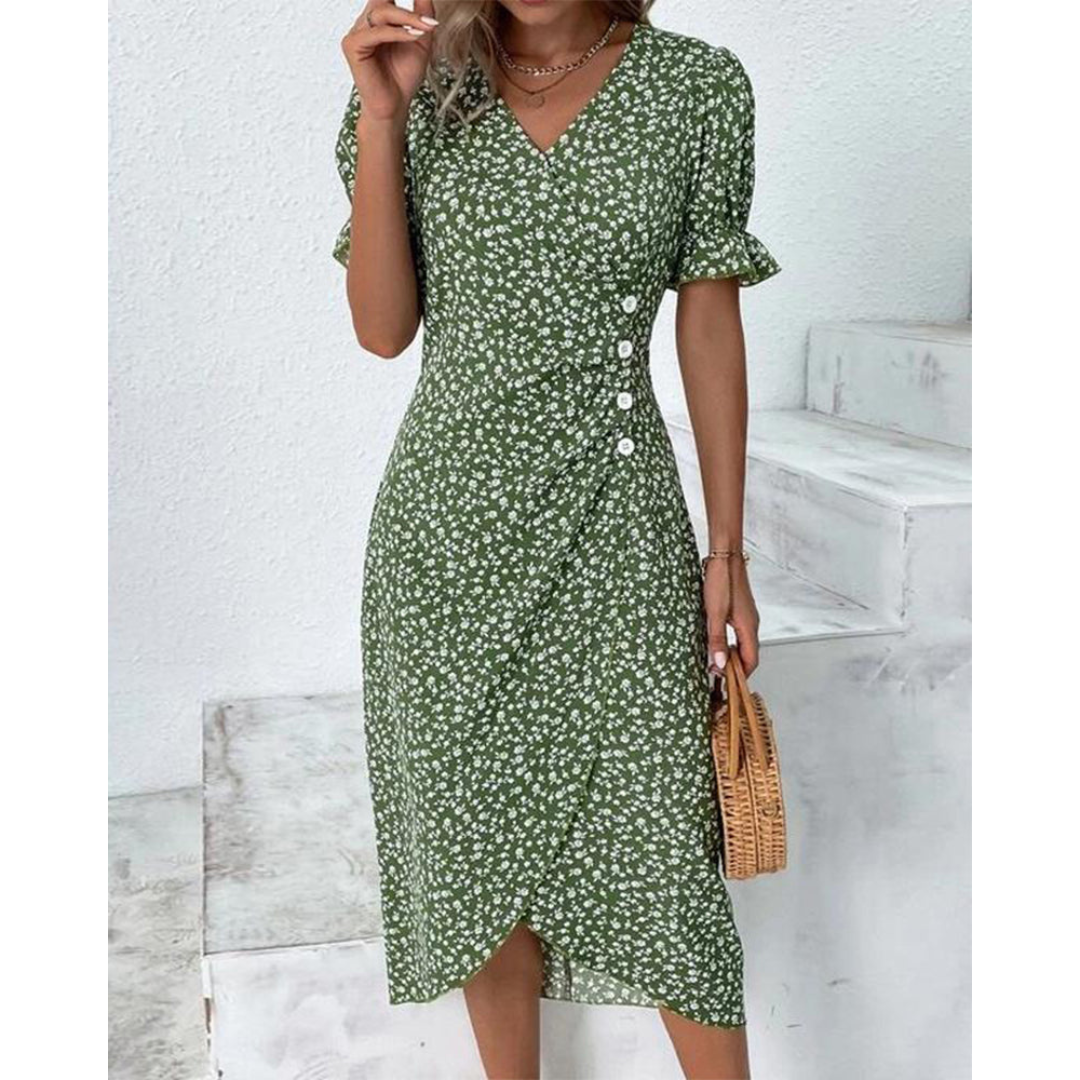 Florence™ Elegant Wrap Dress