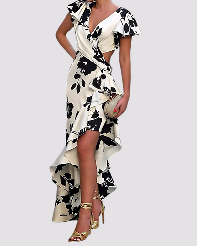 Zinnia - Floral Midi Dress
