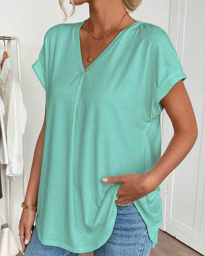 TRUDE CLASSIC SHORT-SLEEVED BLOUSE