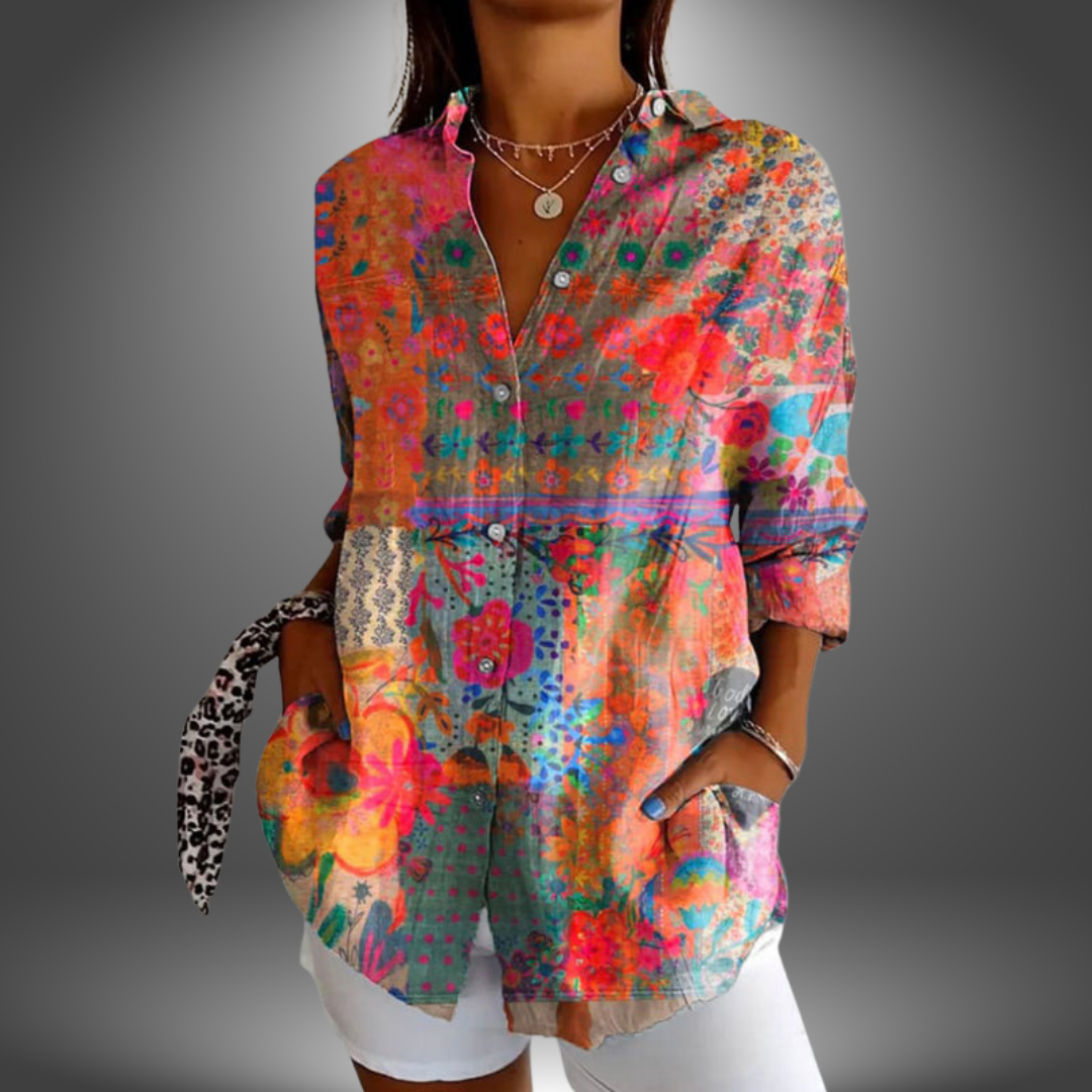 Gracelyn - Premium Floral Blouse