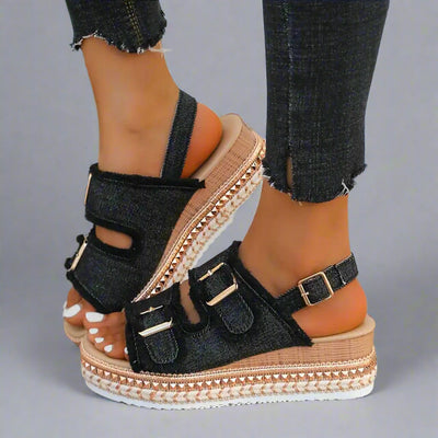 Aranka | Comfortable Wedge Sandals for Every Day