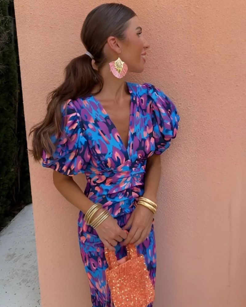 DALINE - Stylish and Vibrant Dress