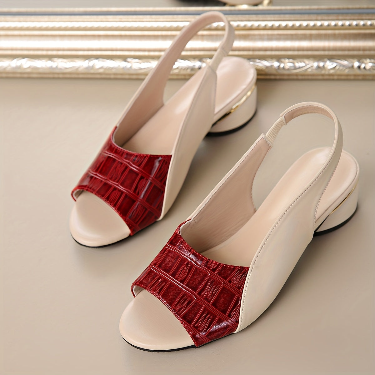 Orla™ Two-Tone Slingback Heels