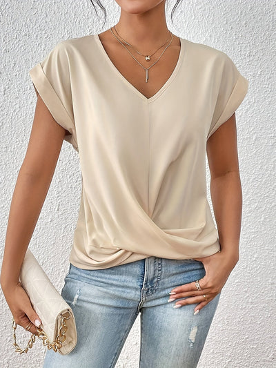 Sanne Casual V-Neck T-Shirt