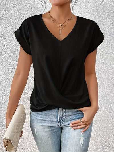 Sanne Casual V-Neck T-Shirt