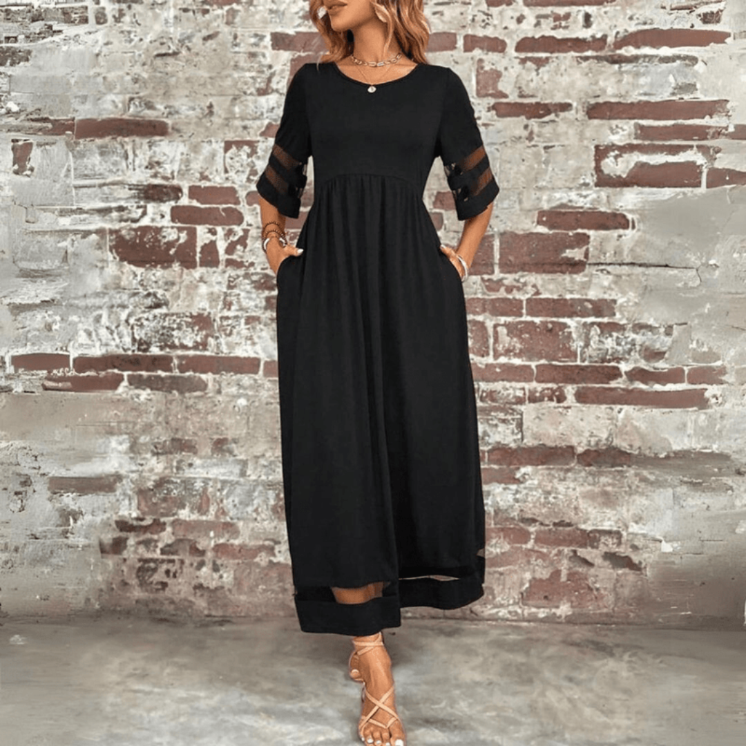 Zora | Classic Elegant Maxi Dress