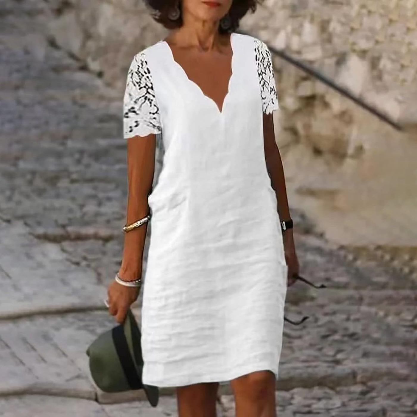 Alaira™ - Coastal Elegance Dress