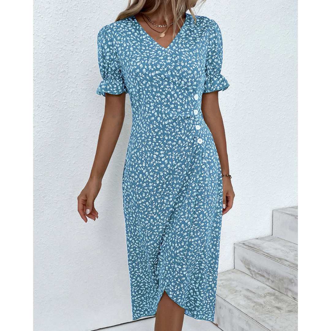 Florence™ Elegant Wrap Dress