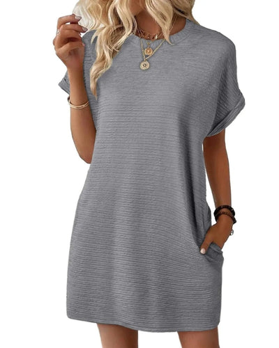 WAINE - CASUAL DRESS WITH POCKETS