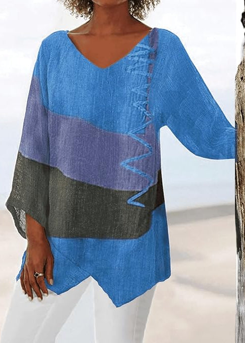 Ella - Comfortable Everyday Long Sleeve Blouse