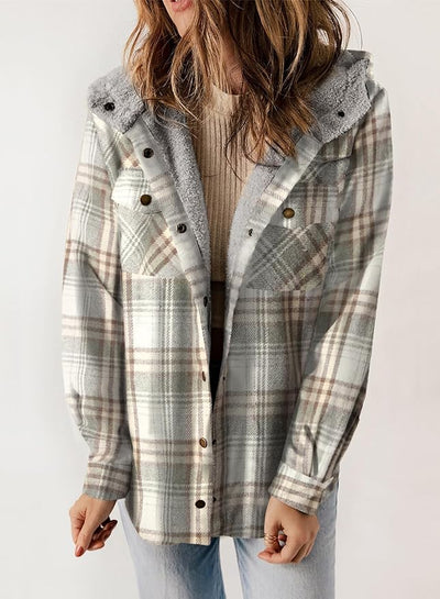 Elvessa | Plaid Flanel Jacket