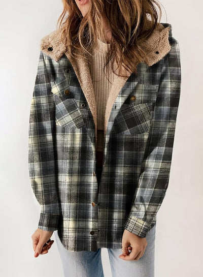Elvessa | Plaid Flanel Jacket