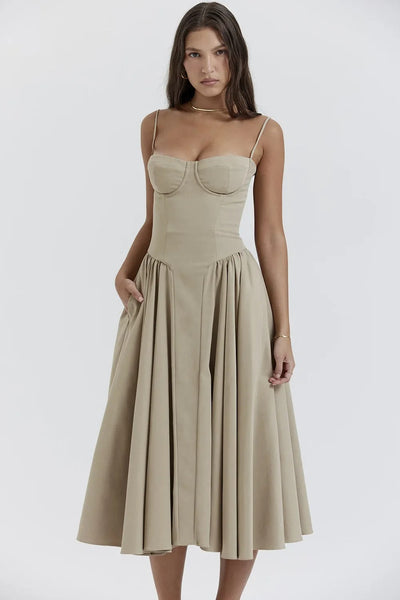 Elara | Elegant Corset Sundress