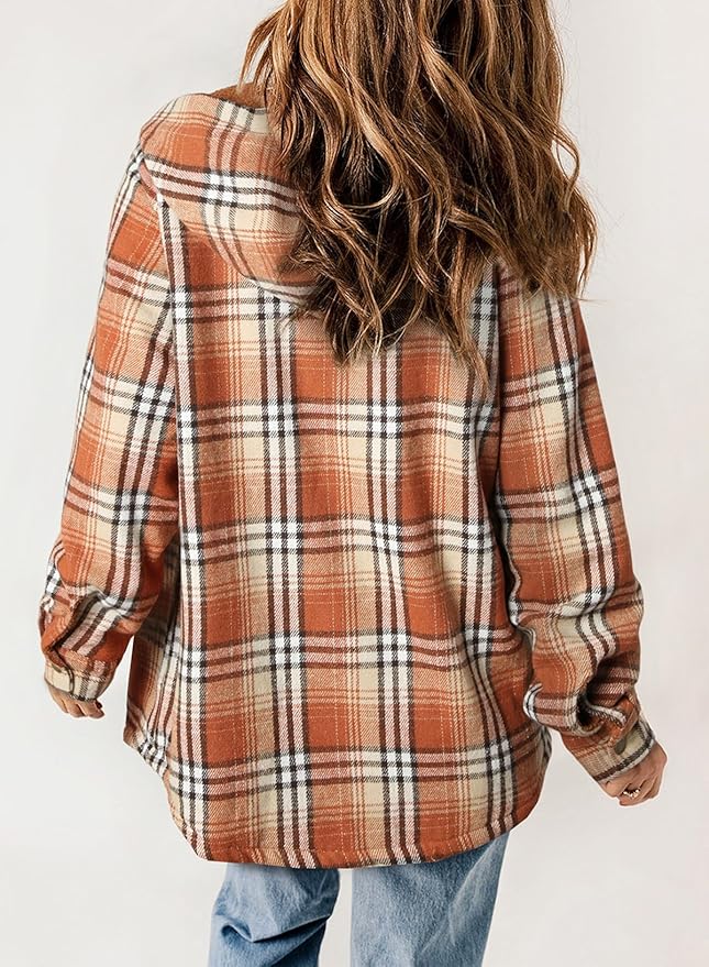 Elvessa | Plaid Flanel Jacket