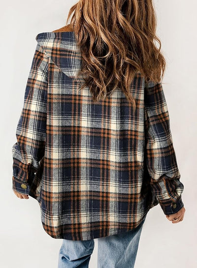 Elvessa | Plaid Flanel Jacket