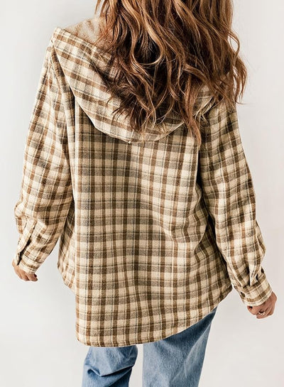Elvessa | Plaid Flanel Jacket