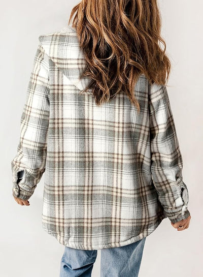 Elvessa | Plaid Flanel Jacket