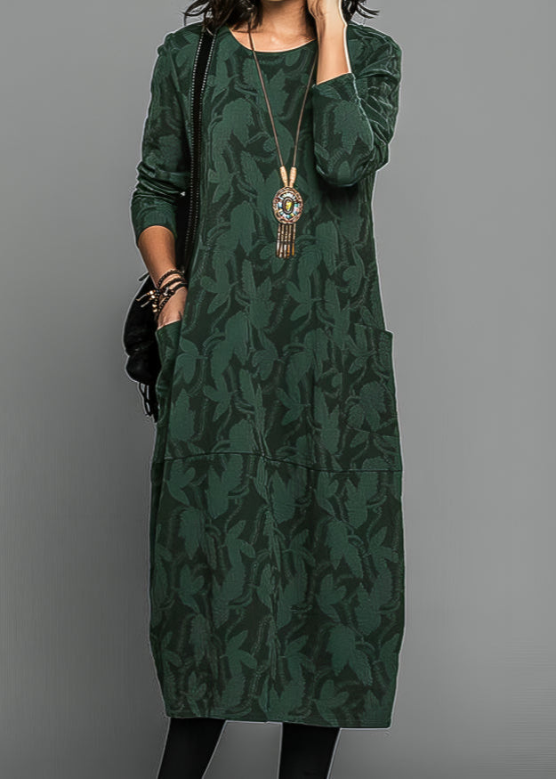 Zoe™- Relaxed Winter Knit Dress