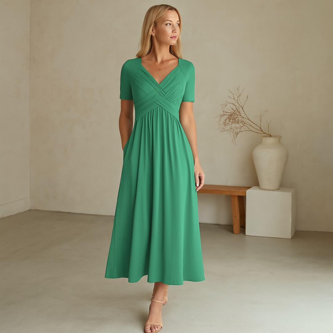 Frances | Sophisticated Flattering Elegance Dress