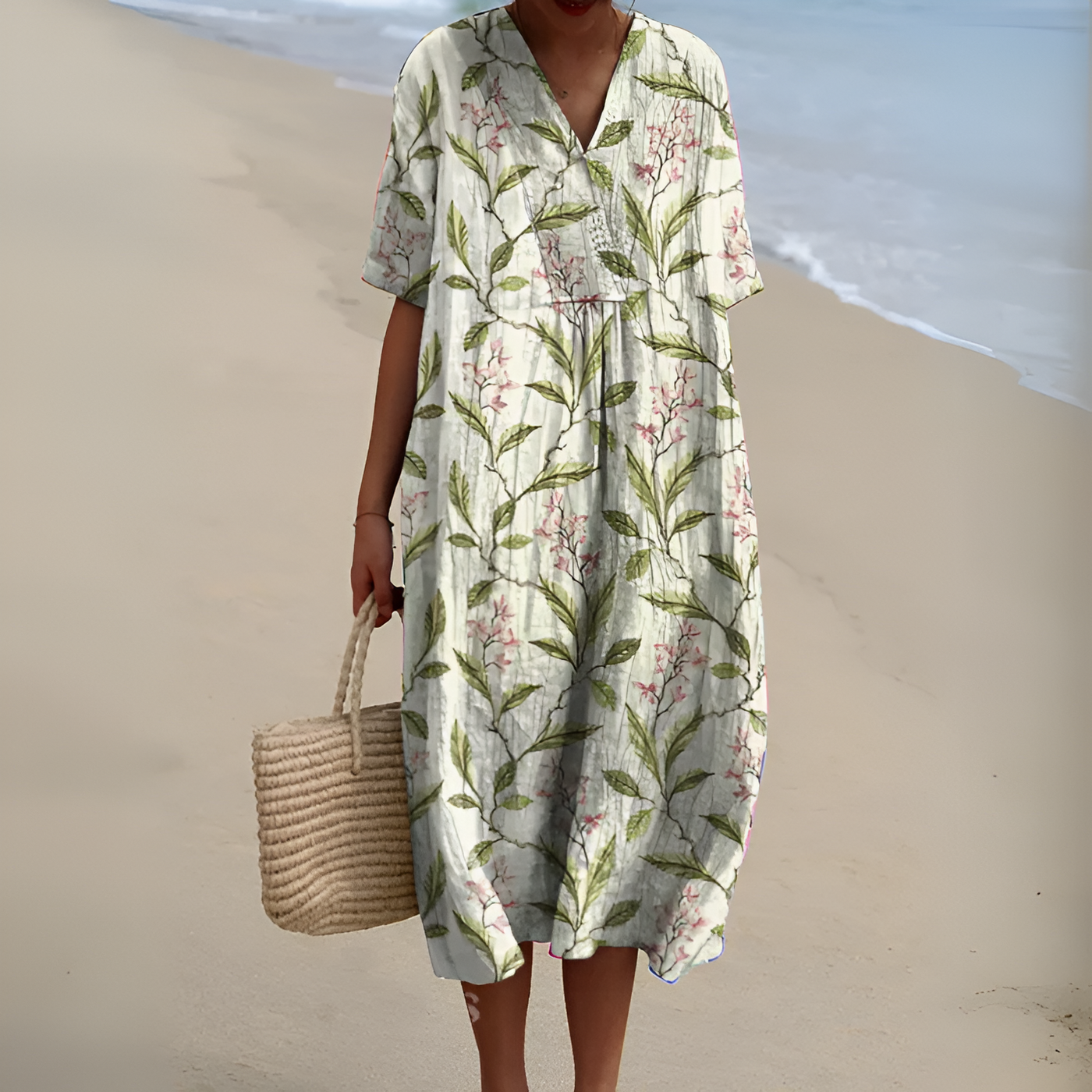 Sarai™ | Summer Breeze Printed Dress