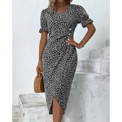 Florence™ Elegant Wrap Dress