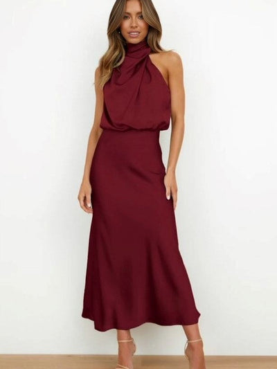 Grace Elegant Silk Dress