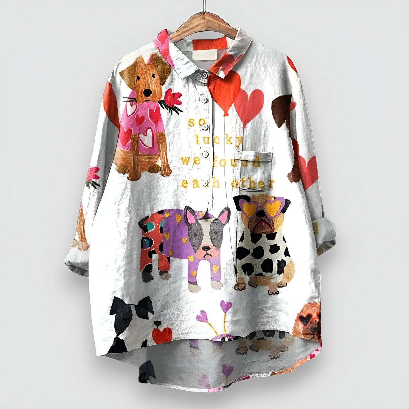 Lovira™ | 2025 – Puppy Love Blouse