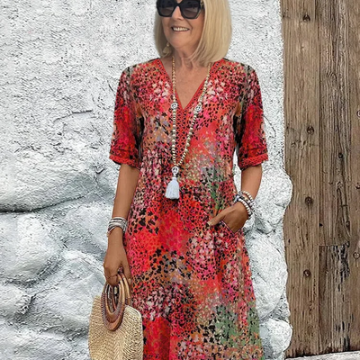 Florencia | Vibrant Midi Dress