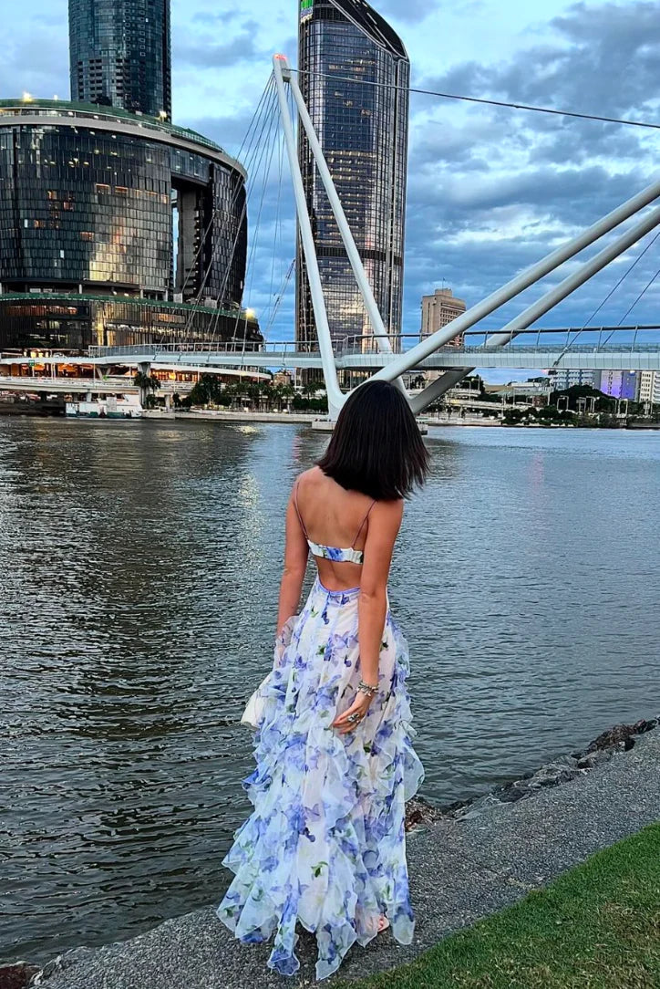 Mikayla - Elegant Dress With Ruffles