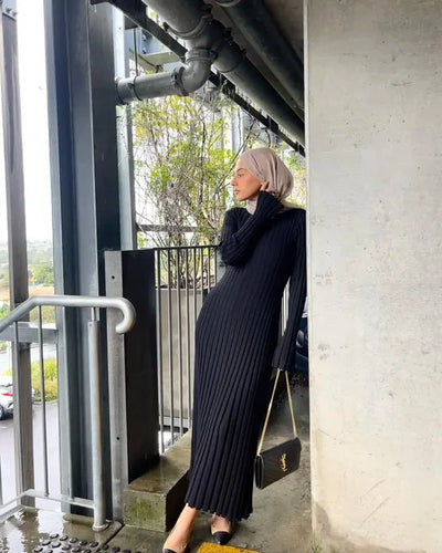 Maxi - Knitted Long Maxi Dress