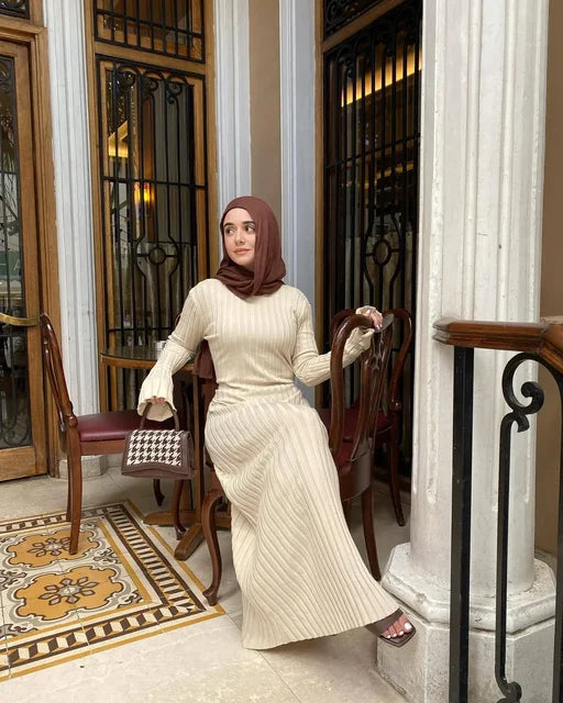 Maxi - Knitted Long Maxi Dress