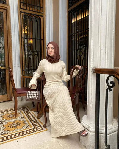 Maxi - Knitted Long Maxi Dress