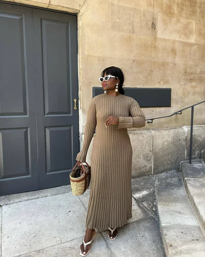 Maxi - Knitted Long Maxi Dress