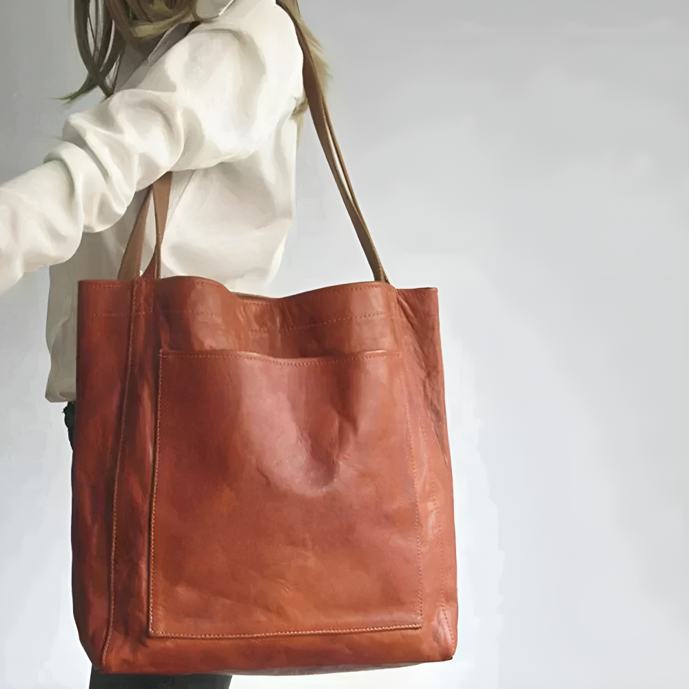 Morena™ Leather Tote Bag
