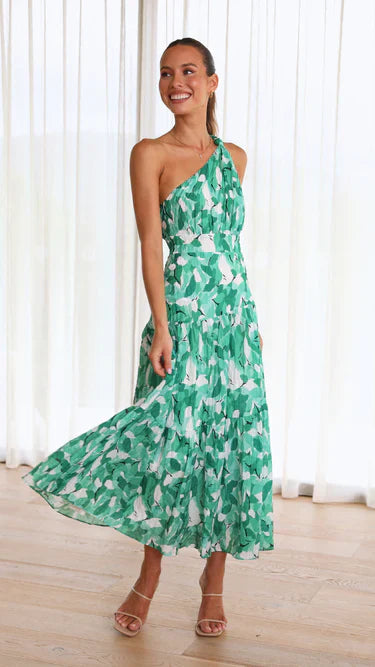 Eliza - Dress with One Shoulder Strap