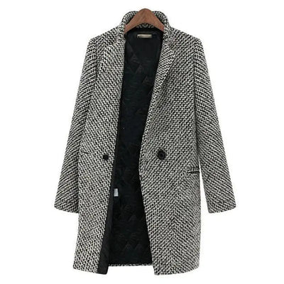 Evelyn - Chic Wool Winter Coat