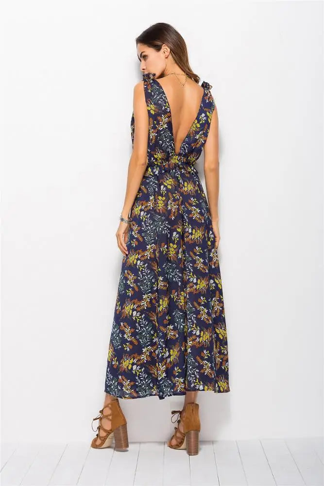 Lourie | Elegant Maxi Beach Dress