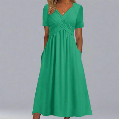 Elsbeth | Figure-Hugging Midi Dress for Elegant Occasions