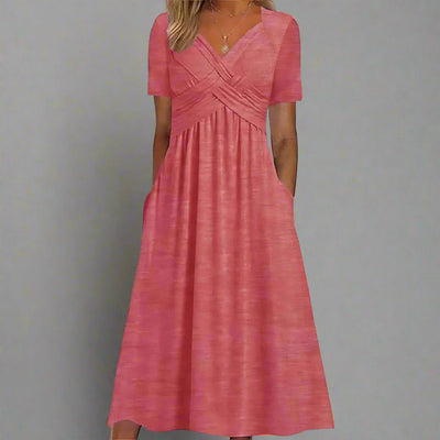 Elsbeth | Figure-Hugging Midi Dress for Elegant Occasions