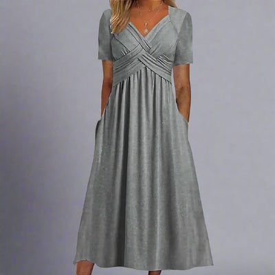 Elsbeth | Figure-Hugging Midi Dress for Elegant Occasions