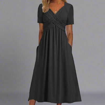 Elsbeth | Figure-Hugging Midi Dress for Elegant Occasions