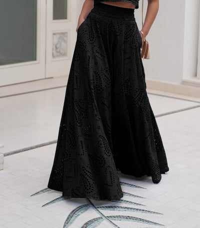 Linda | Women’s Flowy Eyelet Set Dress