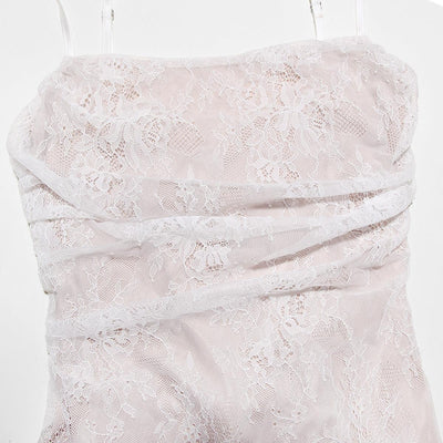 CELESTE - Lace Maxi Dress