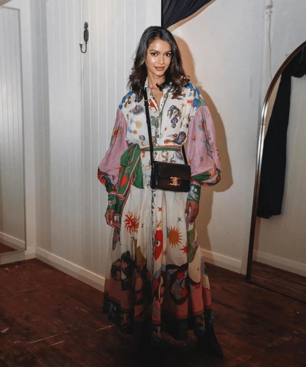 Dorthe™ | Elegant Italian Maxi Dress