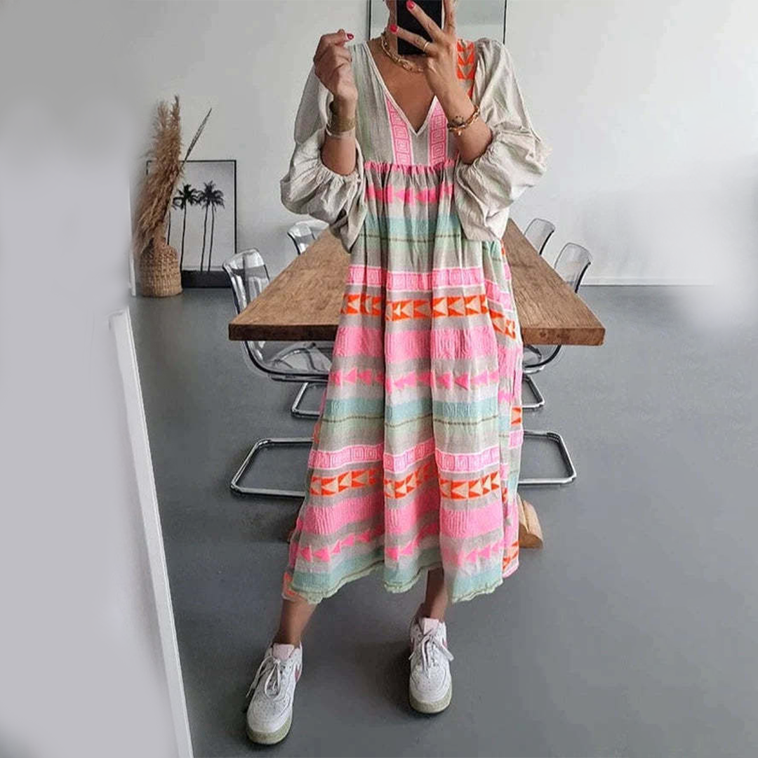 Sabrina | Comfortable Boho Dress